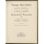 Madame Butterfly, Klavierauszug, Canto e pianoforte