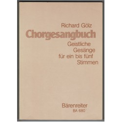   Chorgesangbuch - Geistliche Gesänge zu ein bis fünf Stimmen