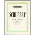 Franz Schubert, 3 Sonatinen op. posth. 137