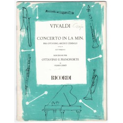 Concerto in La Minore per Ottavino, Archi e Cembalo 