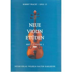 Neue Violin Etüden - Heft 1 - Violine 2