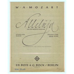 Alleluja, W. A. Mozart