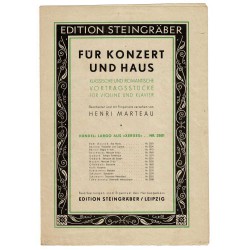 Largo aus Xerxes für Violine und Klavier
