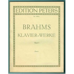 Brahms, Klavierwerke, Band 1