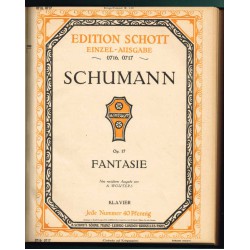 Sammlung von Schumann, Klavierausgaben