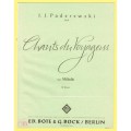 Mélodie tirée des Chants du Voyageur, Paderewski Op. 8, Nr. 3