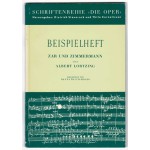 Die Oper, Schriftenreihe über musikalische Bühnenwerke, Zar und Zimmermann + Beispielheft