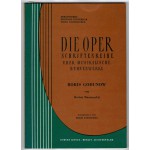 Die Oper, Schriftenreihe über musikalische Bühnenwerke, Boris Godunow + Beispielheft