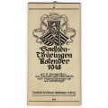Sachsen-Thüringen Kalender 1948