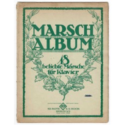 Marsch-Album, 18 beliebte Märsche für Klavier
