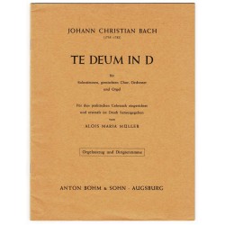 Te Deum in D, Orgelauszug und Dirigierstimme