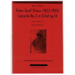 Concerto No. 2 in Es op. 14, für Horn und Klavier