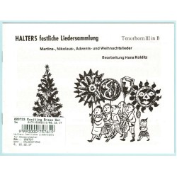 Halters festliche Liedersammlung - 3. Tenorhorn in B