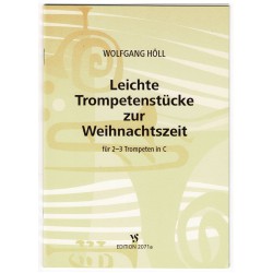 Leichte Trompetenstücke zur Weihnachtszeit - Wolfgang Höll- Trp. in C